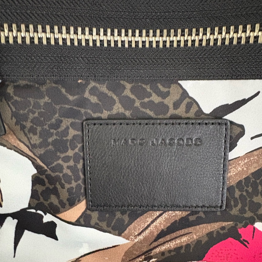🖤🩷MARC JACOBS PALM PRINT NYLON BIKER BABY DIAPER BAG & CHANGING PAD!🖤🩷SALE SALE - Picture 7 of 11